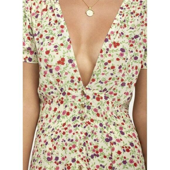 NEW FAITHFULL THE BRAND MARIANNE MINI DRESS - Picture 7 of 10